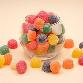 ILIKE! Gum Drops used for cake and cupcake decoration adds color and texture.