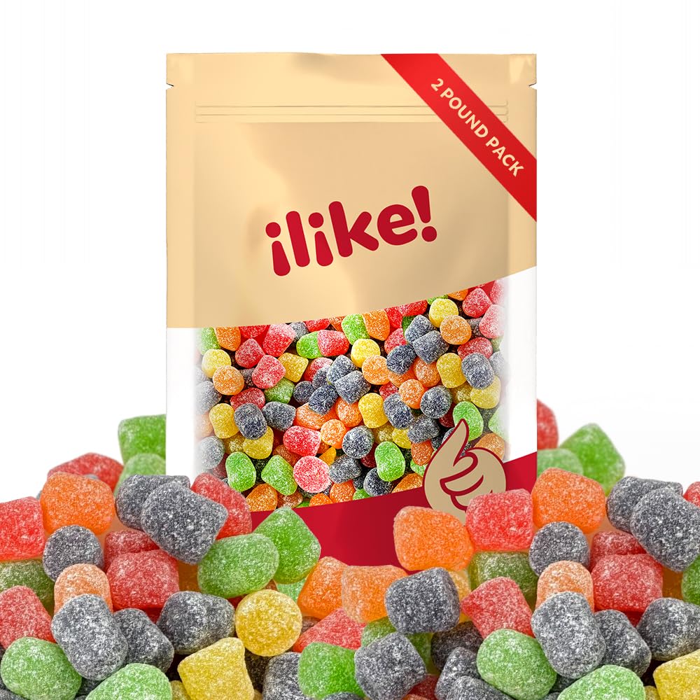 ILIKE! Gum Drops display – candy dish with bright hues perfect for parties