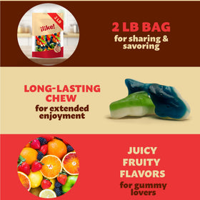 ILike! Gummy Sharks great for lunchboxes and on-the-go snacking