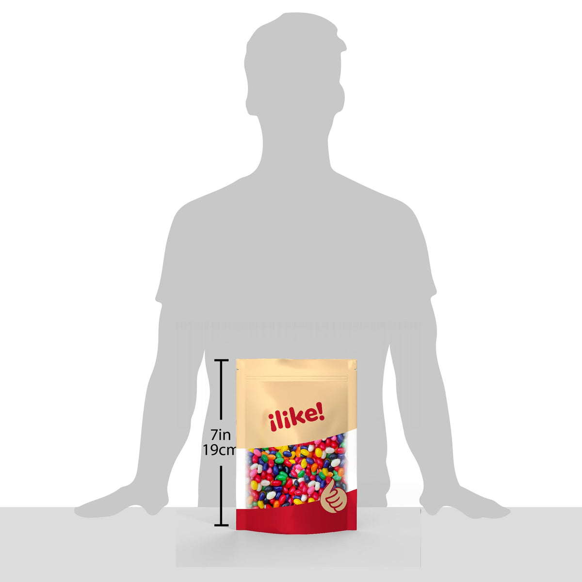 ILIKE! Jelly Beans brighten party favors and festive tables