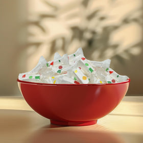 ILike Jujube Nougat Candy dessert idea on ice cream.