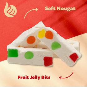 ILike Jujube Nougat Candy individually wrapped pieces ensure freshness.