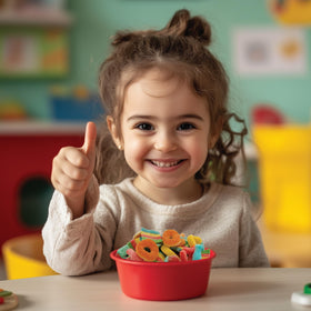 ILIKE! Mini belts deliver chewy texture loved by kids and adults.