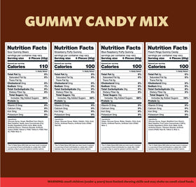 ILike! pastel mix with sour bears adds tart flavor to dessert bars.