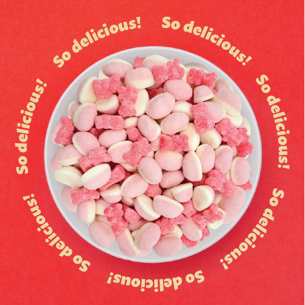 ILIKE! Pink Candy Mix party favor bags ready for baby showers and celebrations.