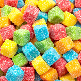 ILIKE Sour Gummy Blocks bag full of colorful cube candies for party bowls.