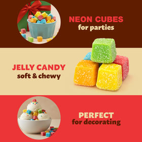 ILIKE Sour Gummy Blocks ideal for classroom activities with easy-to-share portions.