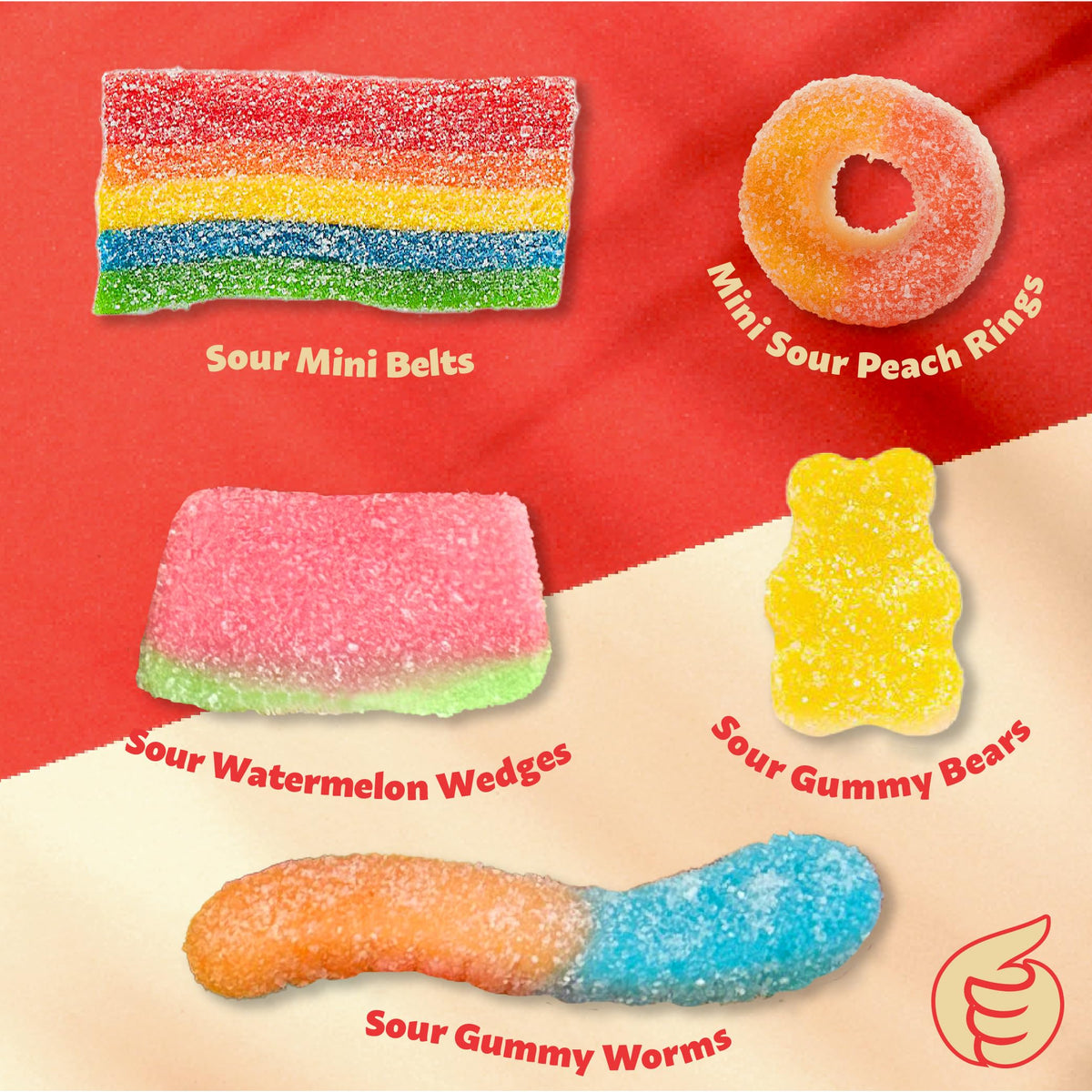 ILIKE! Worms add playful texture to treat tables and movie nights.
