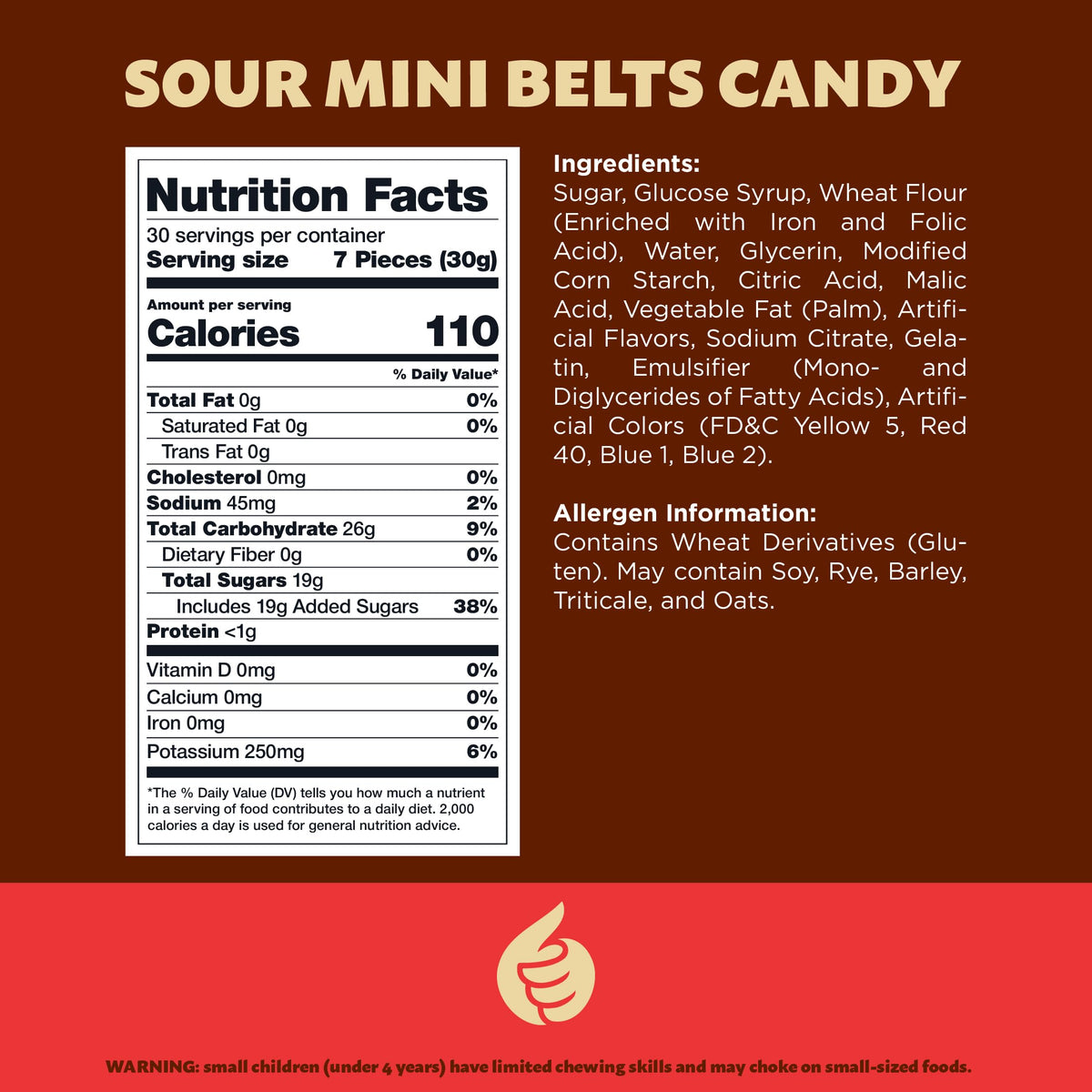 Ice cream topping option using ILike Sour Mini Belts Berry Mix for dessert zing