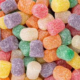 ILike Spice Drops 2lb bag front view with colorful jelly candies for party bowls