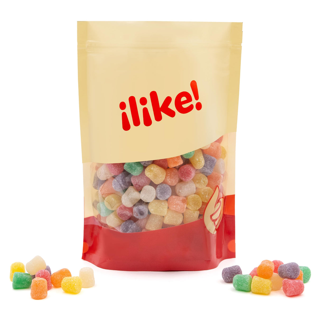 ILike Spice Drops variety flavors on display for a balanced candy spread