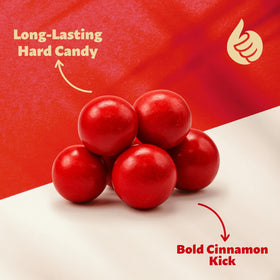ILIKE! Spicy Cinnamon Jawbreakers party platter, a colorful centerpiece for celebrations.
