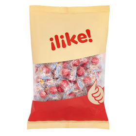 ILIKE! Spicy Cinnamon Jawbreakers pieces closeup, showcasing fiery cinnamon texture and bite.