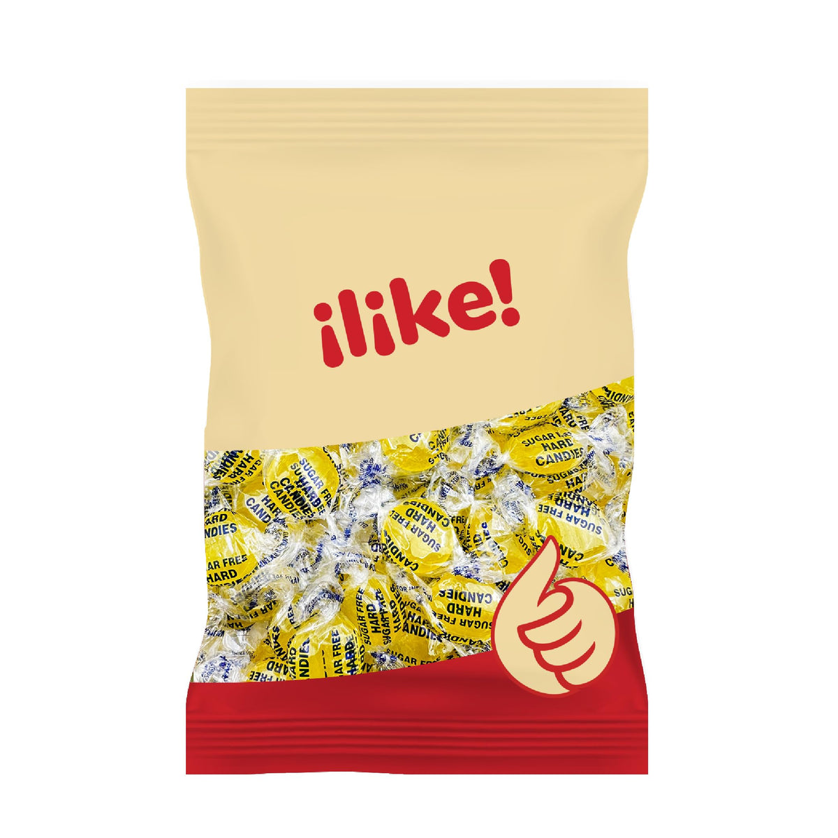 ILike sugar-free lemon drops individually wrapped, convenient for sharing at the office.