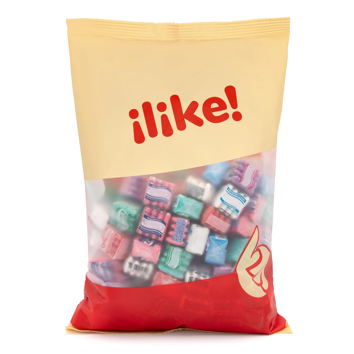 ILIKE! Tutti-frutti flavor gum brings fruity notes for a playful break.
