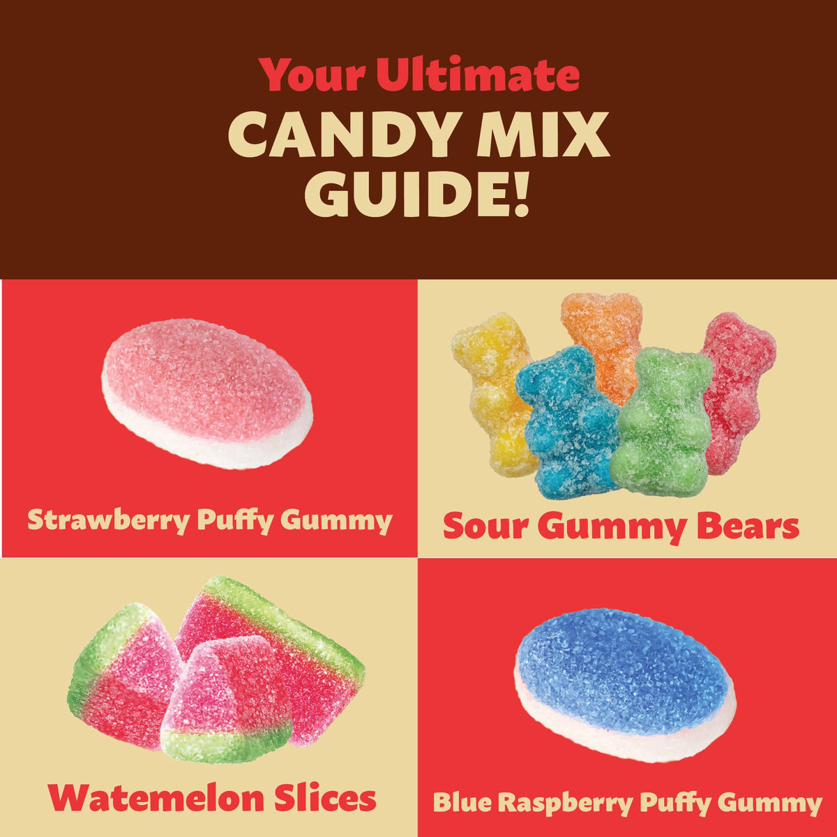 ILike! Watermelon Wedges provide juicy, refreshing bites for snacking and candy bowls.