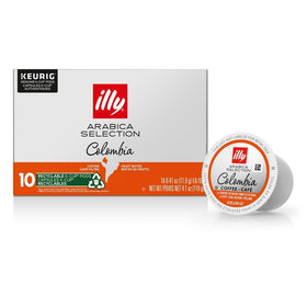 illy Coffee Arabica Selections Colombia K Cup front-pack display for quick, convenient mornings
