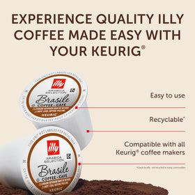 illy B Corp-certified sustainability reflects ethical sourcing and responsible production.