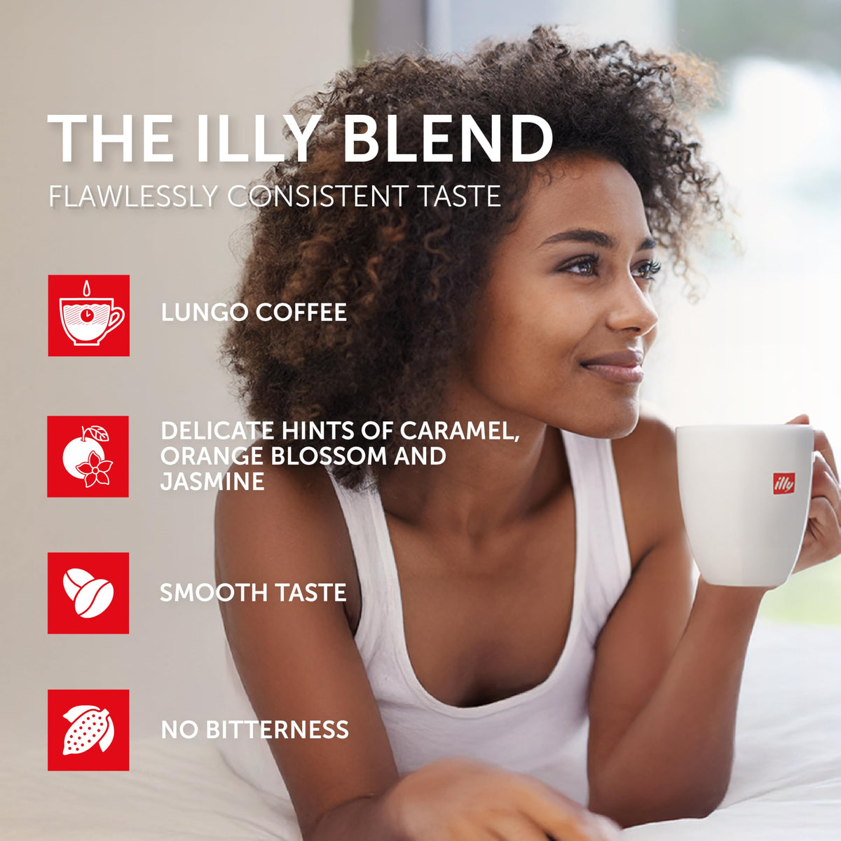 Illy capsules compatible with Nespresso Original machines for easy mornings