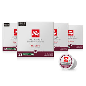 illy coffee K-Cup intenso-dark-roast pods for rich, quick brews