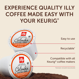 illy Colombia aroma notes of citrus and red fruits enrich the cup experience