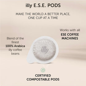 illy E.S.E. pod easy-cleanup drawer keeps used pods neatly stored.