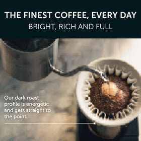 illy Ground Drip Coffee Forte Dark Roast sealed packaging preserves freshness