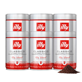 illy Ground Moka packaging shows premium Arabica for moka pot mornings