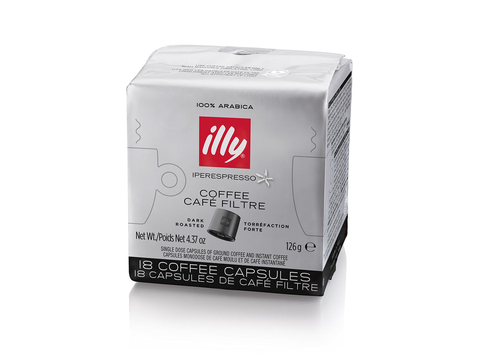illy iperEspresso capsules dark roast ready for a bold, aromatic morning brew