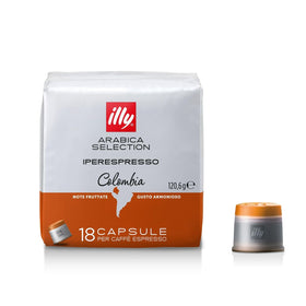 illy IperEspresso Colombia capsules ready for a smooth espresso at home