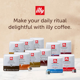 illy IperEspresso Intenso capsules collection suggesting variety within for daily use.