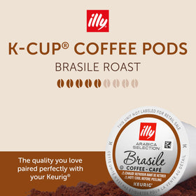 illy Keurig-compatible coffee pod ensures consistent espresso-like taste every morning.