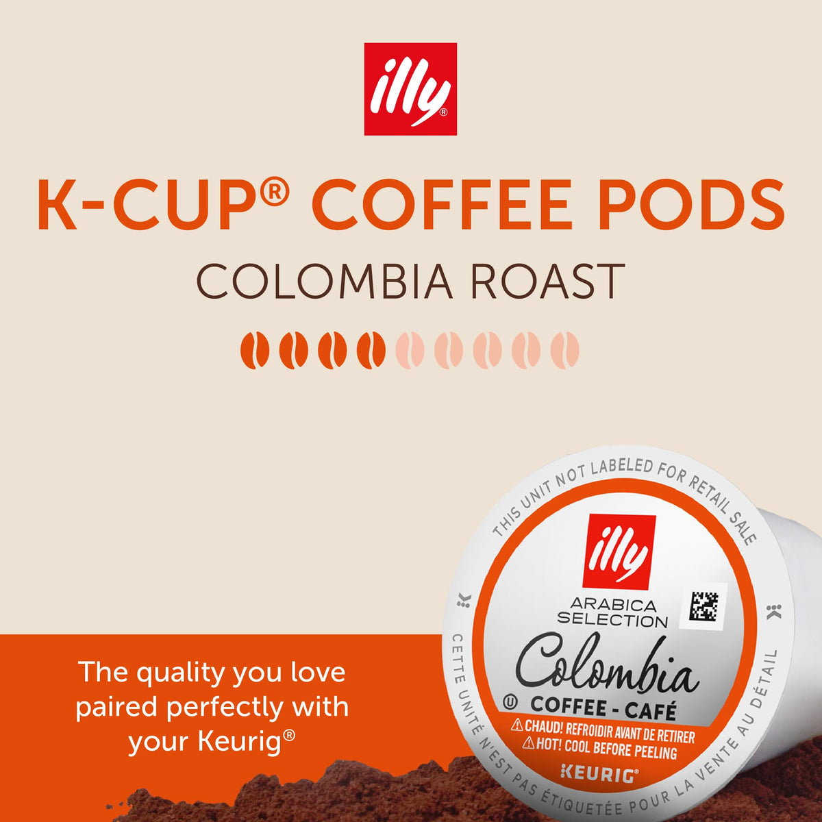 illy Keurig-compatible K-Cup pods offering consistent morning coffee and strong aroma