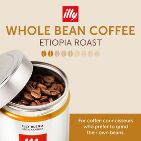 illy packaging pressurized can close-up demonstrates freshness preservation