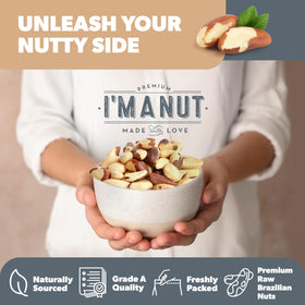 I'm A Nut natural aroma and crunchy texture enhance recipes and snacking