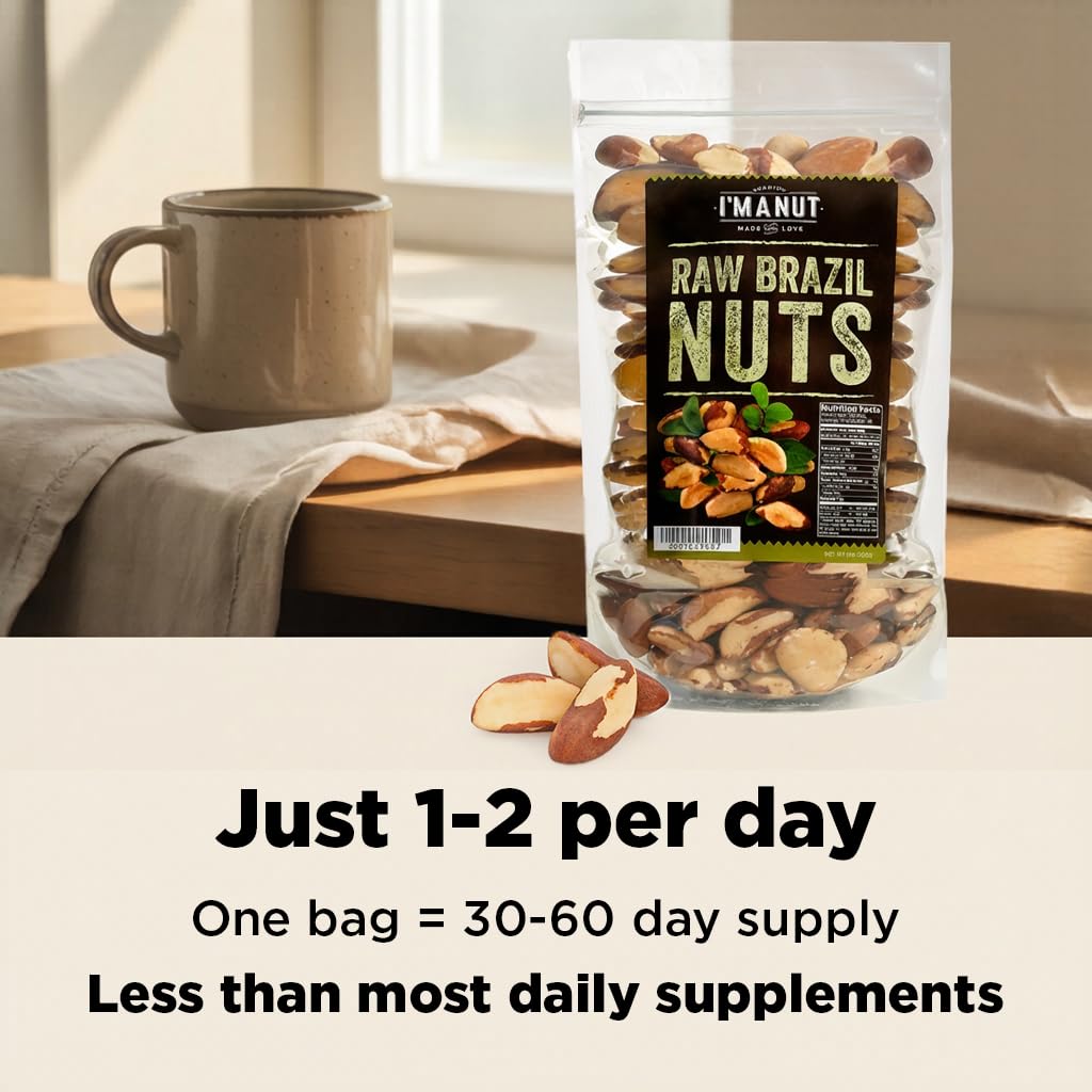 I'm A Nut Brazil nuts added to smoothies or baking ideas.