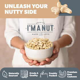 Im a Nut cashews for pesto and sauces inspires creamy blends.