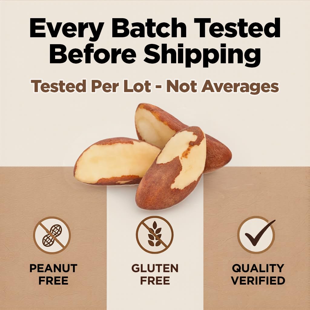 I'm A Nut gluten-free and peanut-free label on packaging.