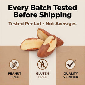 I'm A Nut kosher and non-GMO Brazil nuts suitable for vegan kitchens.