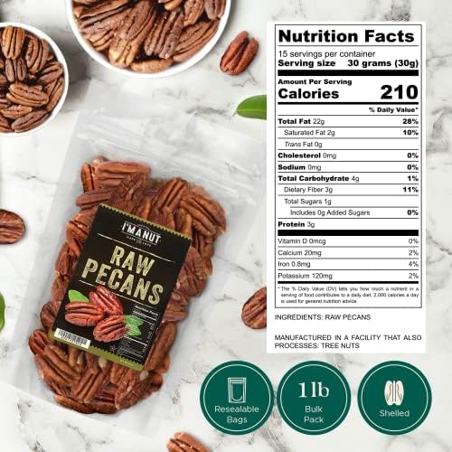 I'm A Nut nutrition-focused pecans support heart-friendly fats and plant protein.