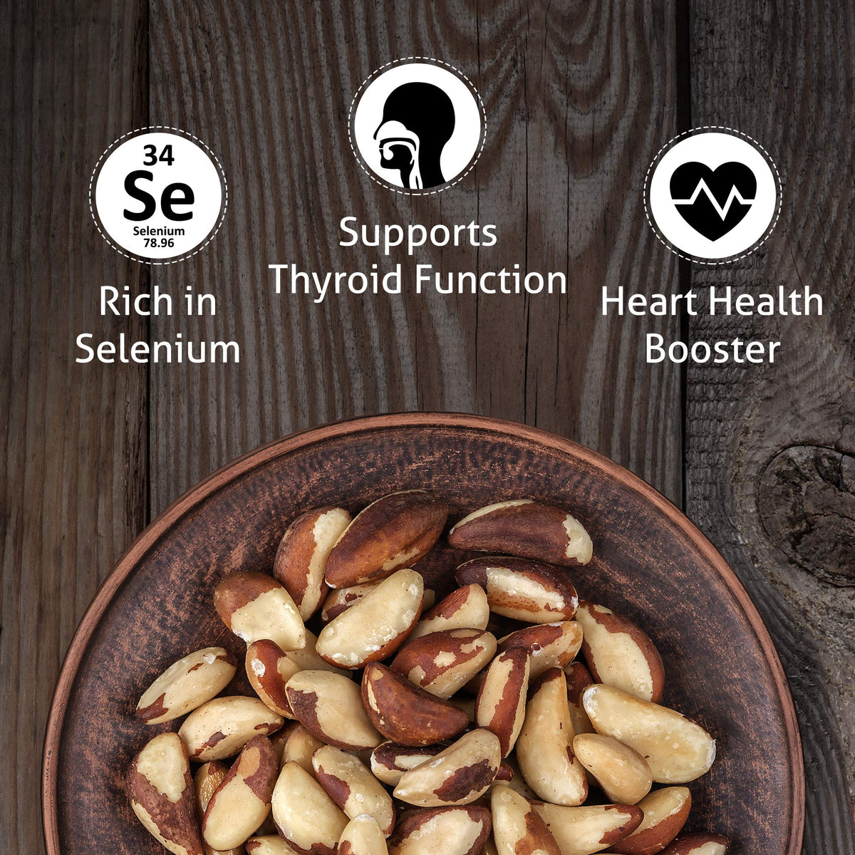 Im A Nut wild harvested Brazil nuts, perfect for baking or smoothies
