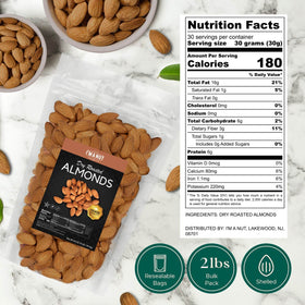 I'm A Nut gluten- and peanut-free almonds for allergen-conscious snacking.