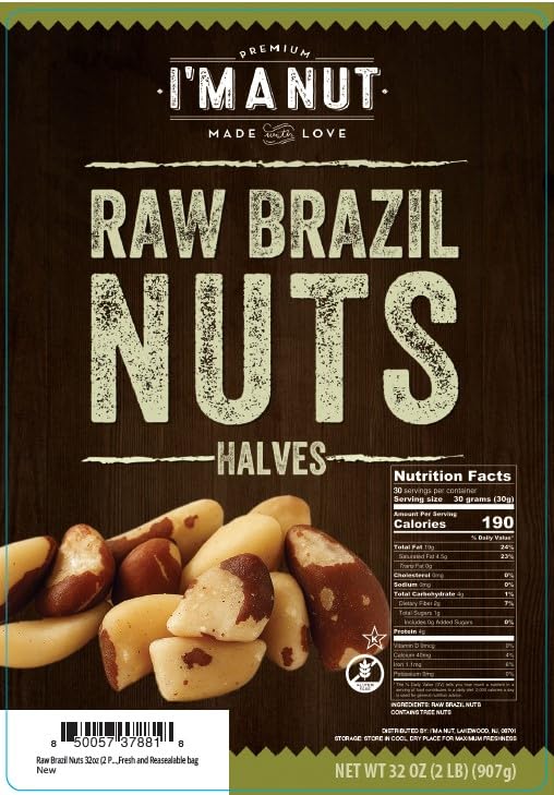 I'm A Nut gluten free and peanut free snack, suitable for allergen-conscious homes.