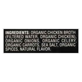 USDA Organic seal visible on Imagine broth carton.