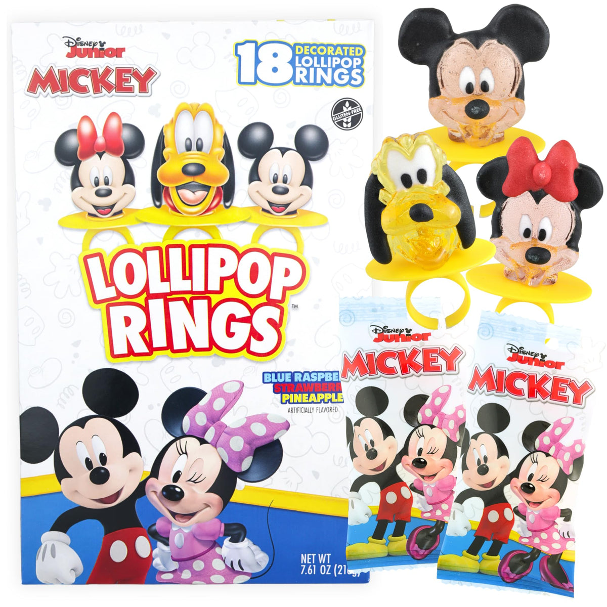 Imaginings 3 Disney Junior lollipop rings with Mickey Mouse for playful party favors