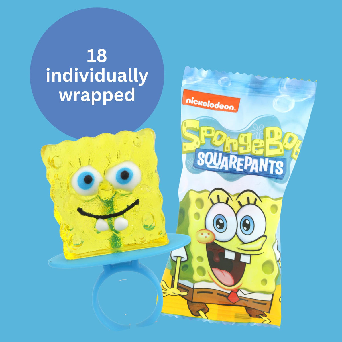 Individually wrapped candy ring from Imaginings 3 stays fresh until guests unwrap.
