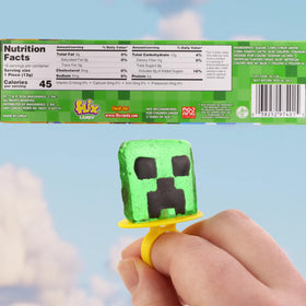 Imaginings 3 Minecraft Lollipop Rings individually wrapped for safe, portable treats
