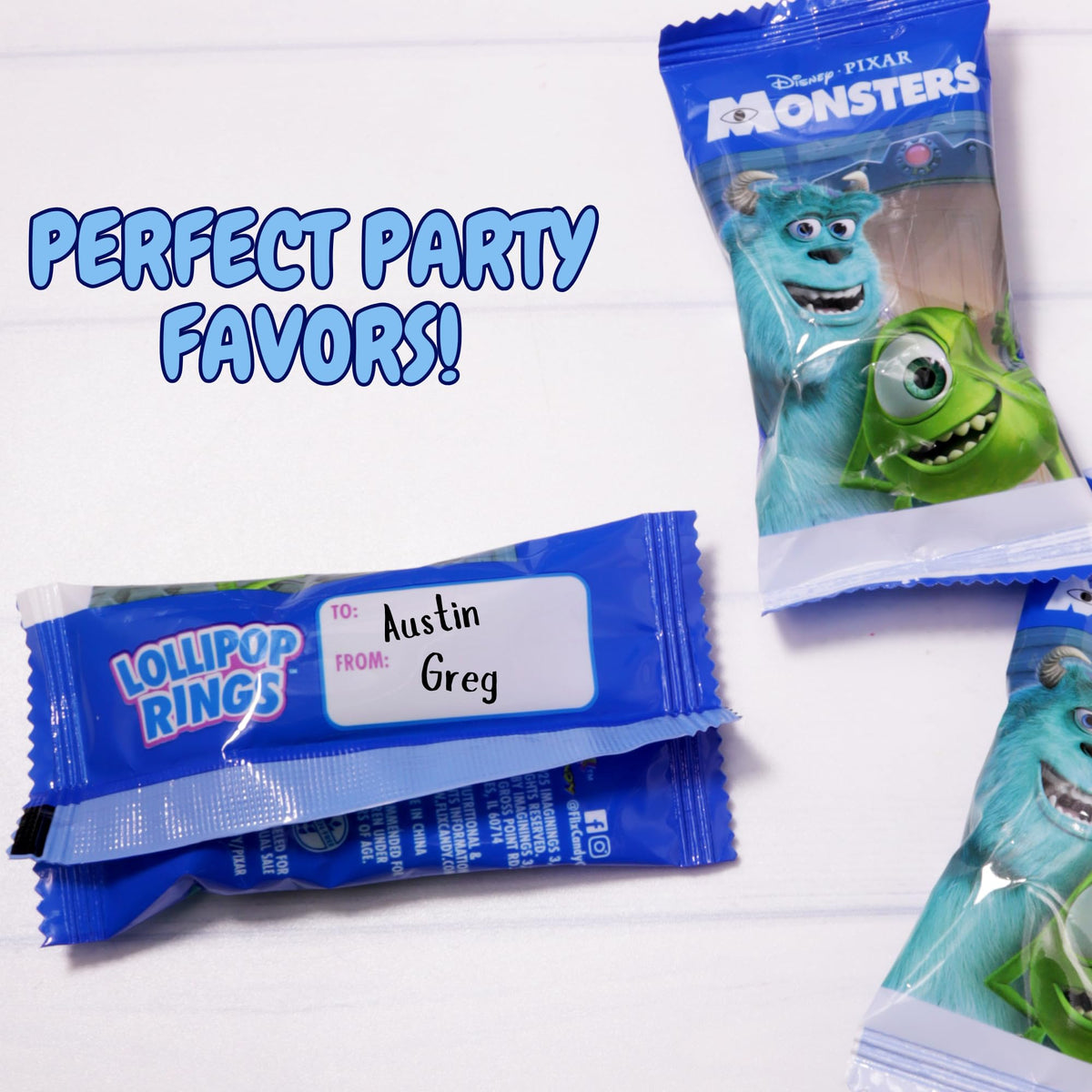 Mike Wazowski ring close up with vibrant green color for eye catching flavor