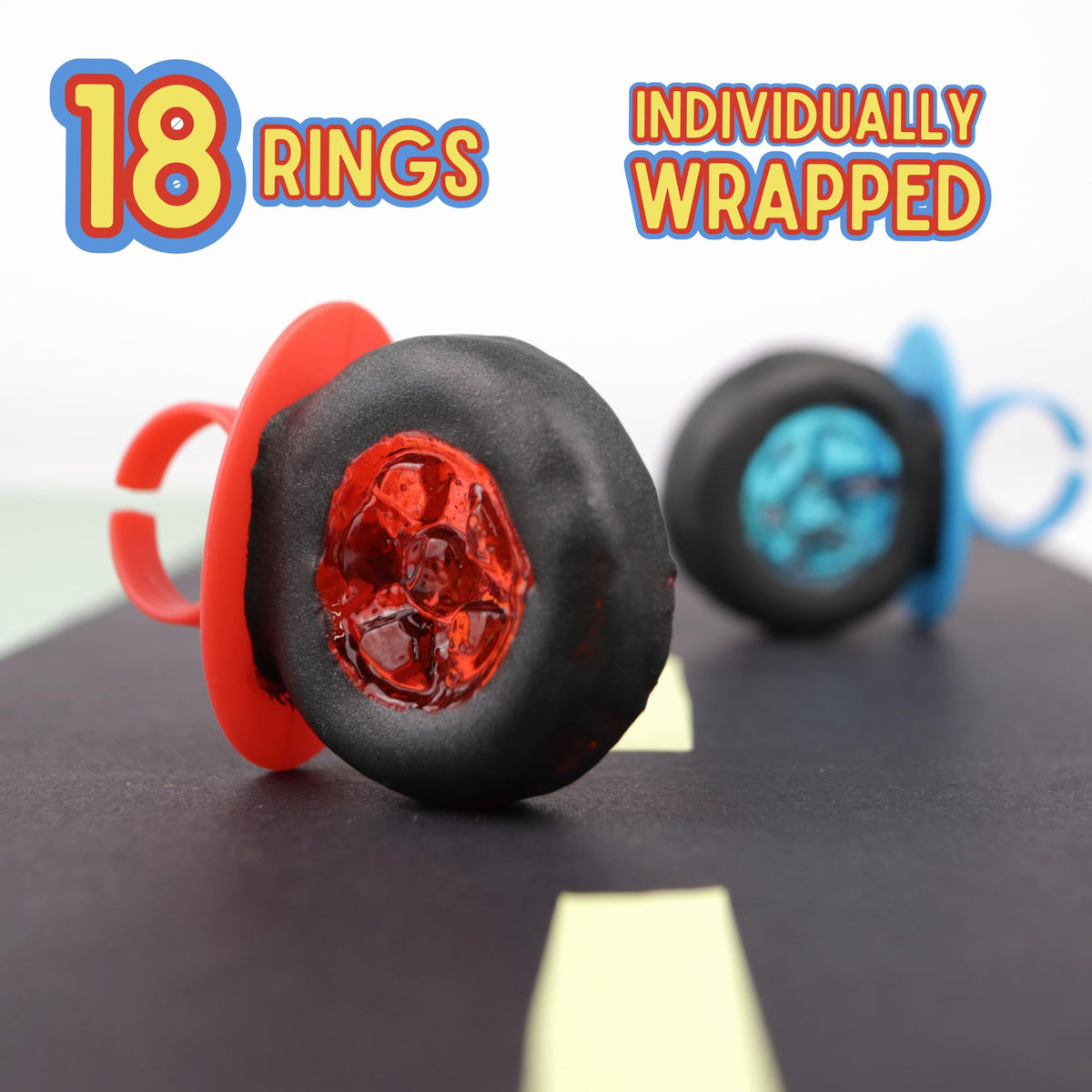 Imaginings 3 party-favor candy lollipops, boost event treats with colorful designs.