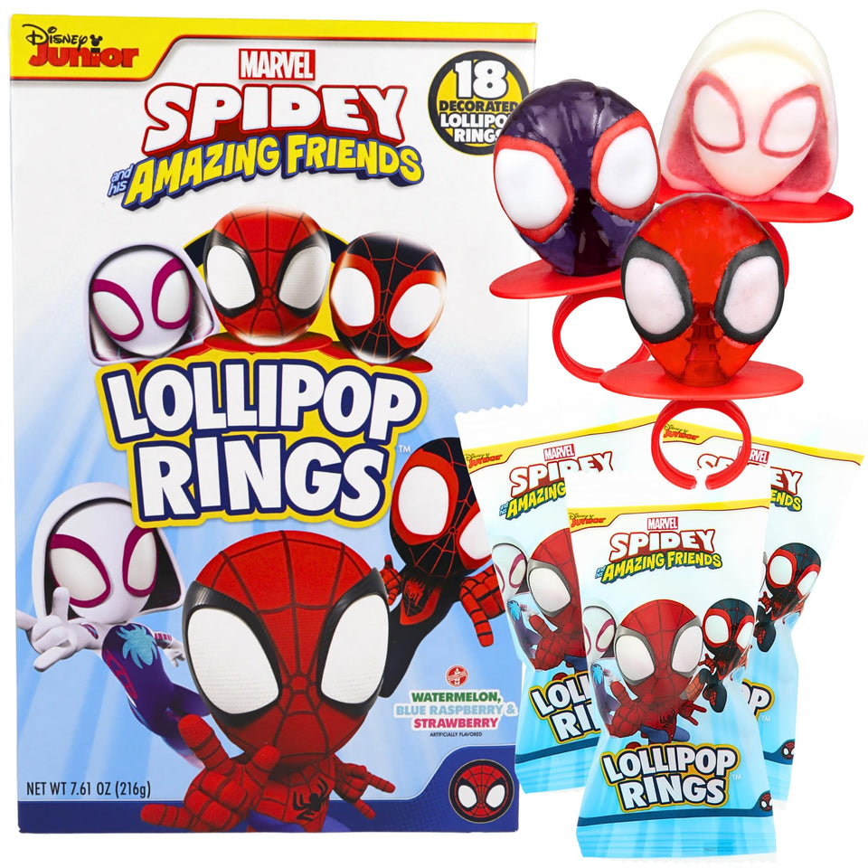 Imaginings 3 Ghost-Spider lollipop ring for Spidey fans, playful party favor